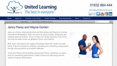 United Learning Ambassadors Motivate- Inspire-educate pupils at Carter Poole Community school